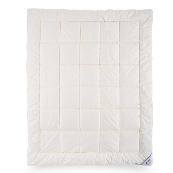 Bettdecke aus Schafwolle in Baumwolle DUO 140x200