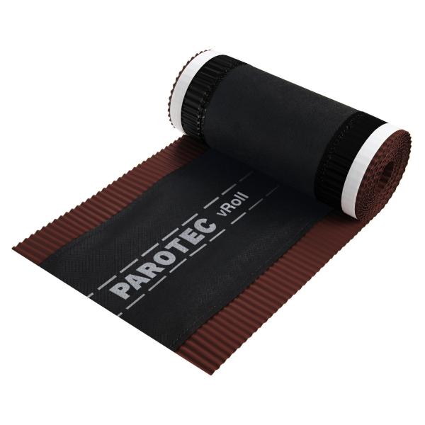 Ridge tape Chestnut 320 mm x 5 m PAROTEC vROLL  RAL 3009