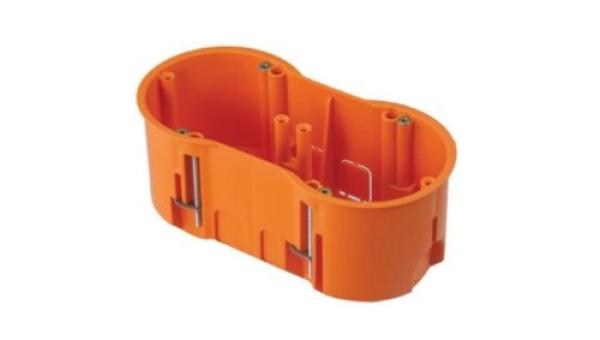 Doppel-Gerätedose PK 60 für Gipskarton, tief A.0010PG