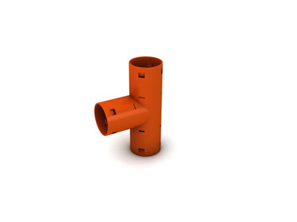 DN50 tee for drainage pipes