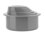 Stufenreduzierung-DN-110 -braun